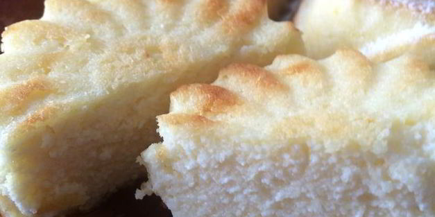 лимонный творожник