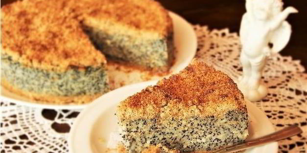 маковый творожник