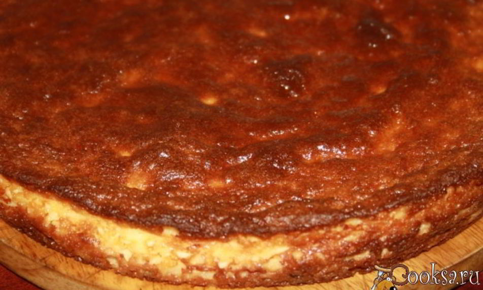 Рецепт нежный творожник в духовке