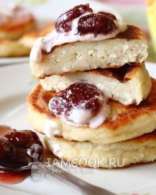 Пышные сырники без манки