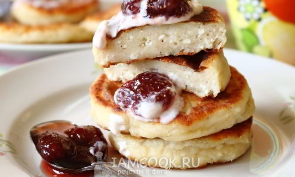 Рецепт пышные сырники без манки