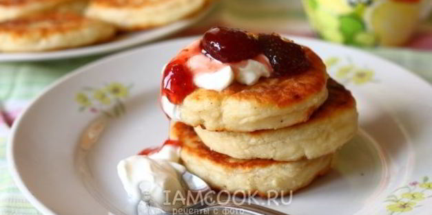 пышные сырники без манки