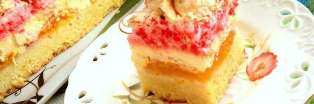 Сырник с фруктами