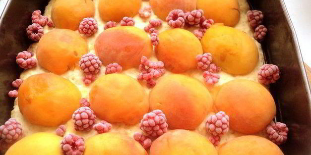 сырник с фруктами