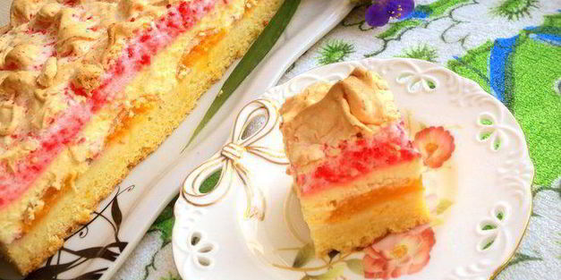 сырник с фруктами