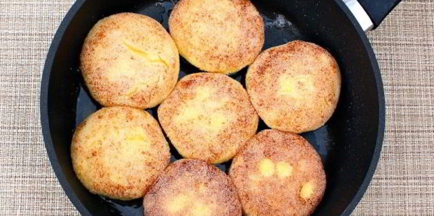 сырники без муки с манкой