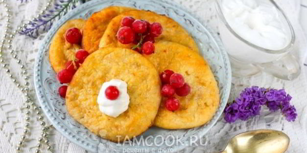 сырники без яиц в духовке