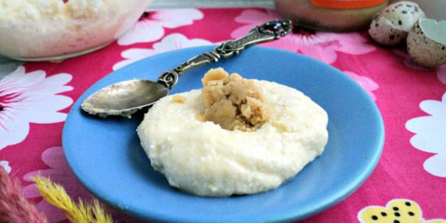 сырники с арахисовой пастой