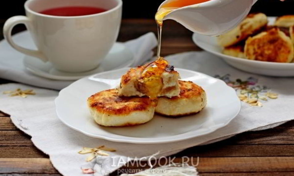 Рецепт сырники с бананом и имбирем