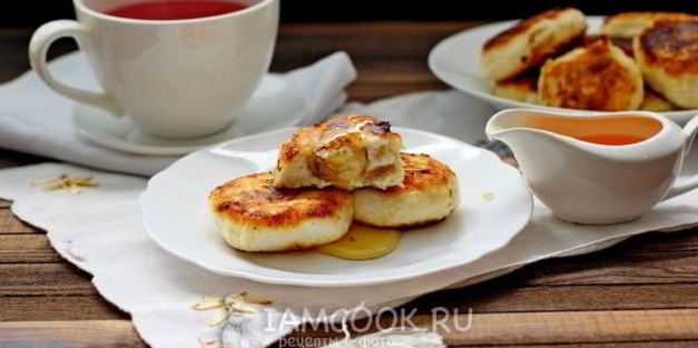 сырники с бананом и имбирем