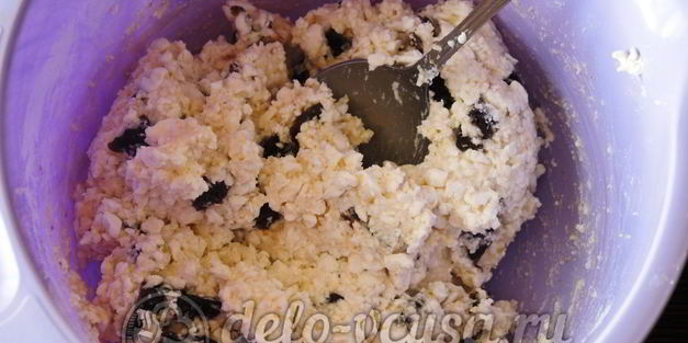 сырники с черносливом