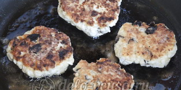 сырники с черносливом