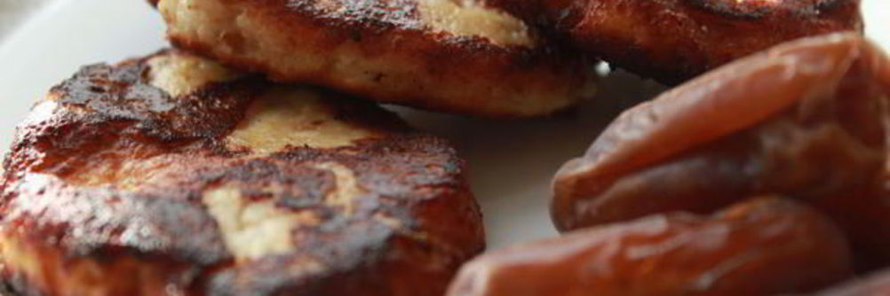 Сырники с финиками