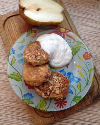 Сырники с фруктами