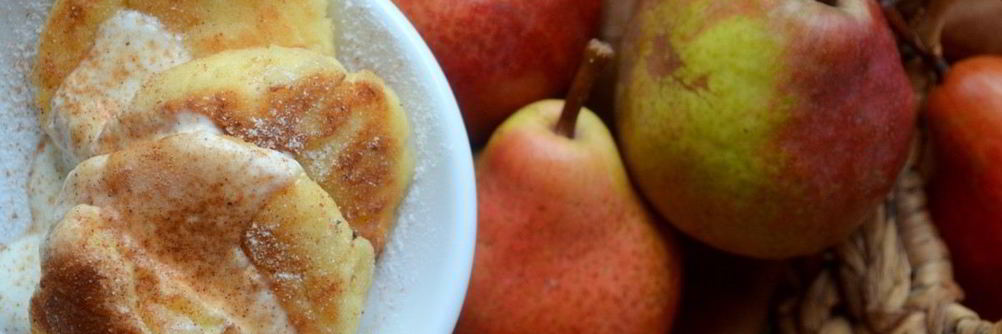 Сырники с грушей