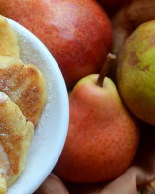 Сырники с грушей