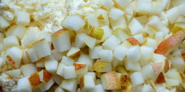 сырники с грушей