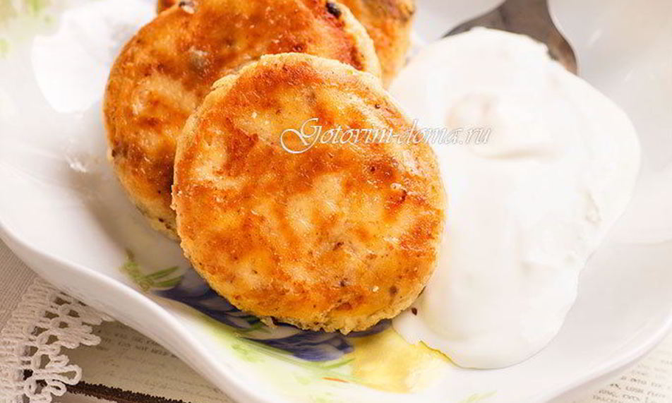 Рецепт сырники с овсяными хлопьями