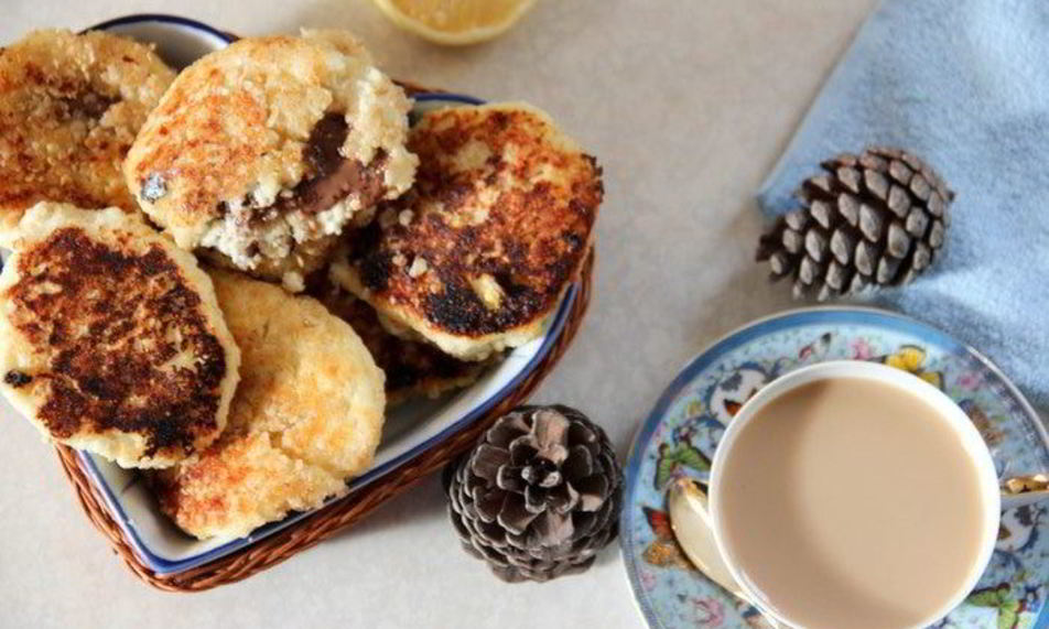 Рецепт сырники с шоколадом и мандаринами