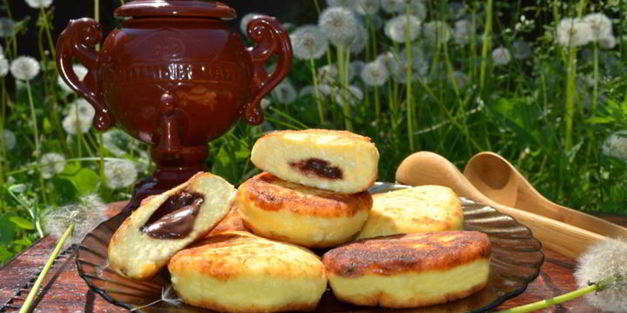 сырники с шоколадом