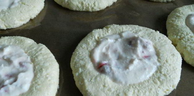 сырники с творожным кремом в духовке