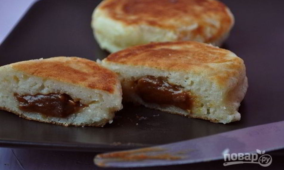 Рецепт сырники с вареной сгущенкой