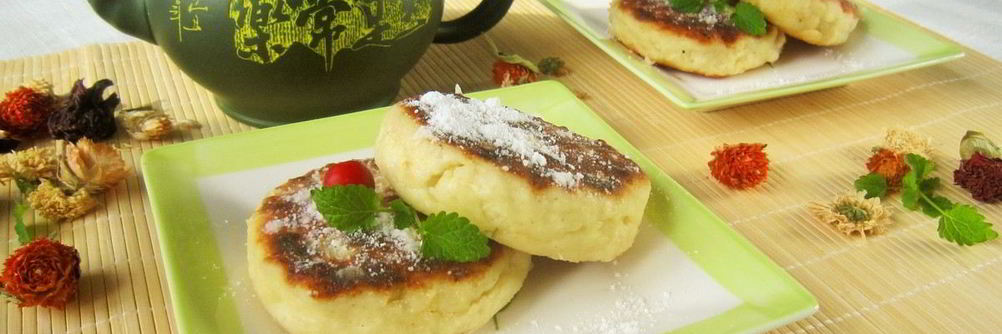 Сырники с яблоками