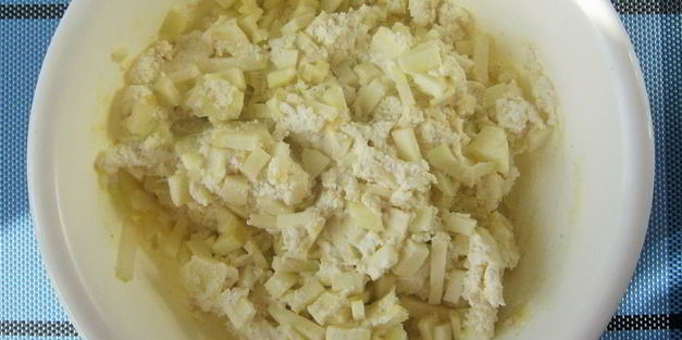 сырники с яблоками