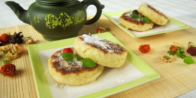 сырники с яблоками