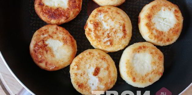 сырники с яблоком