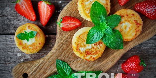 сырники с яблоком