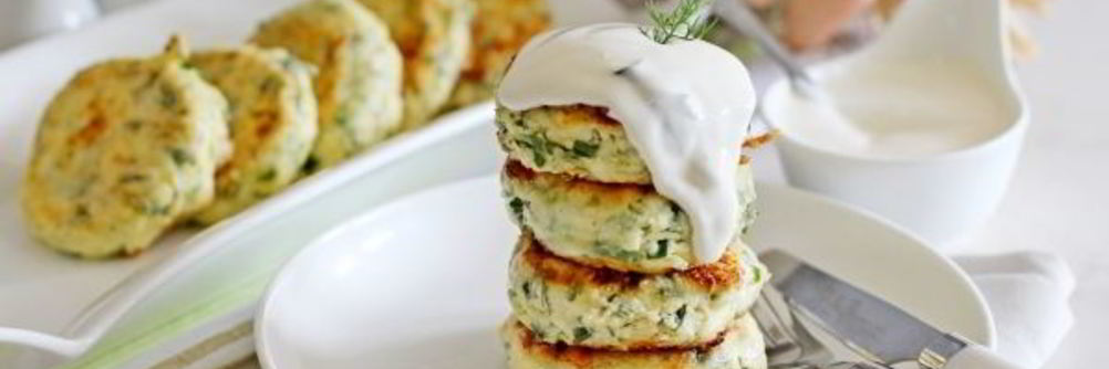 Сырники с зеленью