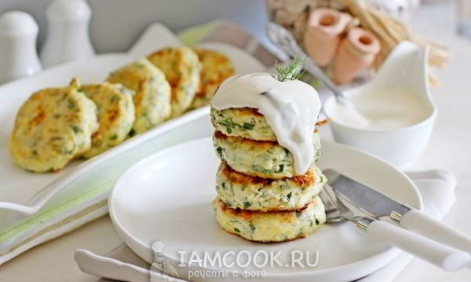 Рецепт сырники с зеленью