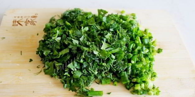 сырники с зеленью