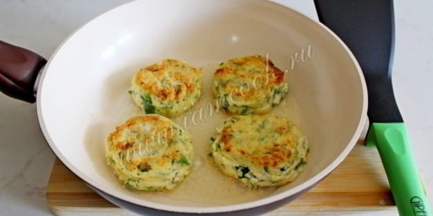 сырники с зеленью