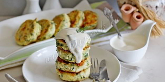 сырники с зеленью