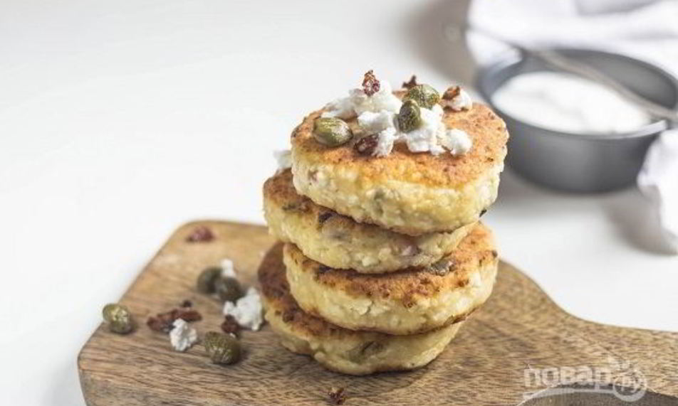 Рецепт сырников соленых