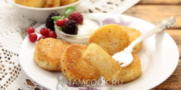 сырники в сухарях