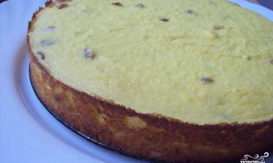 Рецепт творожник с манкой