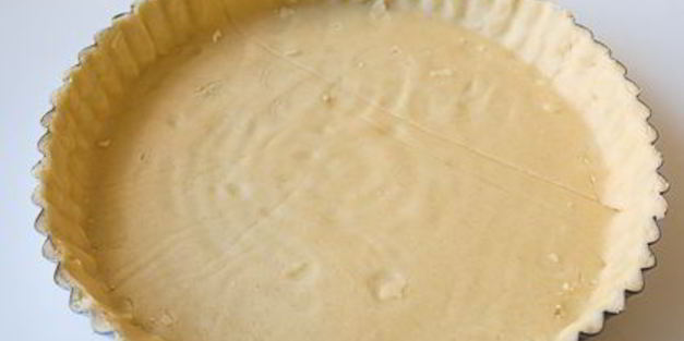 творожник с персиками