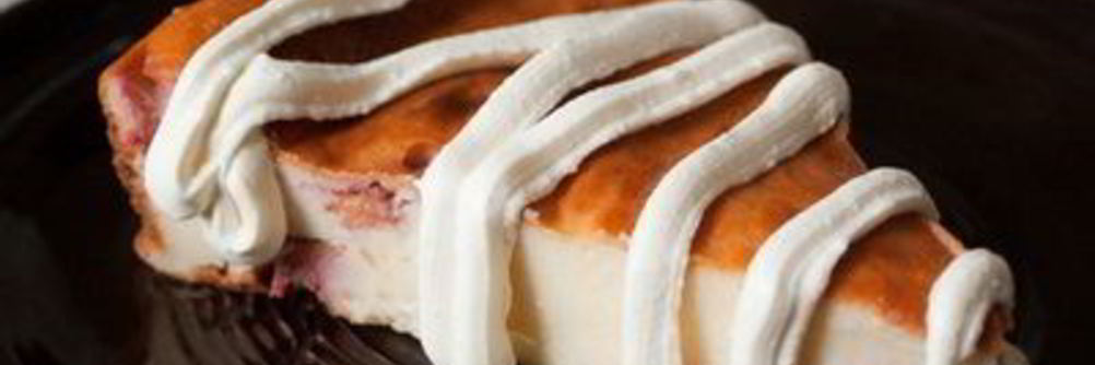 Творожник с вишней