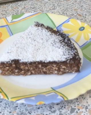 Творожник шоколадный без муки