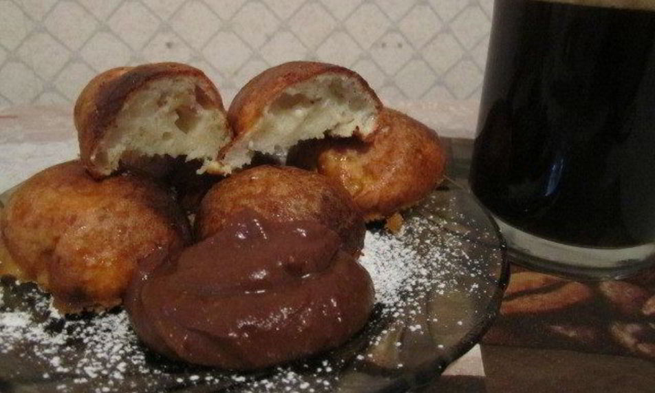 Рецепт творожники банановые с шоколадной помадкой