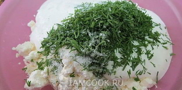 воздушные сырники с укропом в духовке