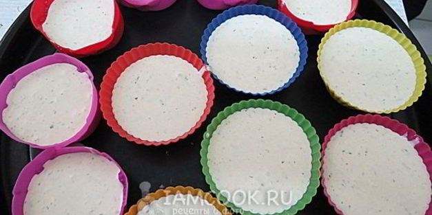 воздушные сырники с укропом в духовке