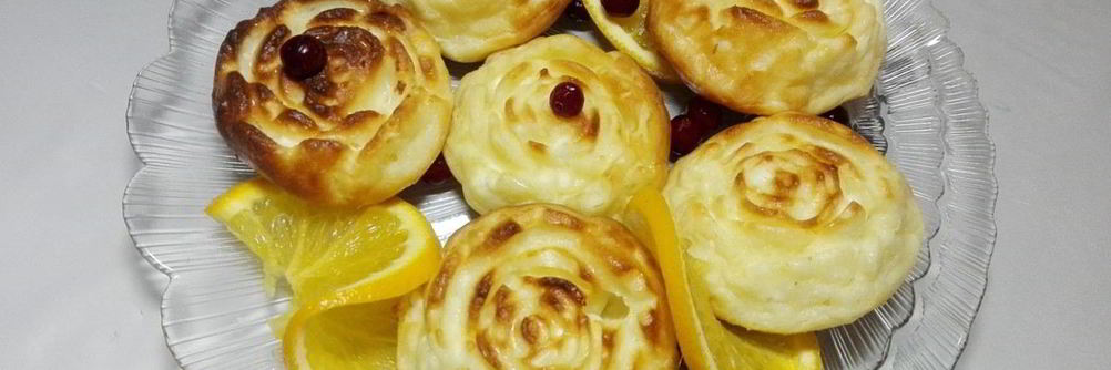 Запеченные сырники