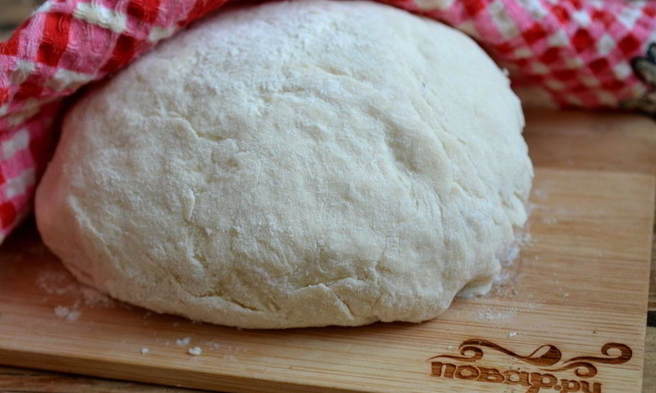 Рецепт бездрожжевое тесто для пирога с капустой
