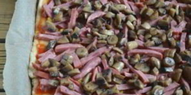 бездрожжевое тесто для пиццы на молоке