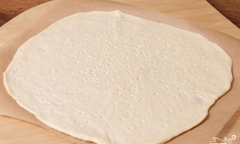Рецепт бездрожжевое тесто на кефире для пиццы
