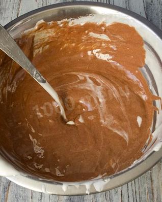 Бисквитное тесто с какао